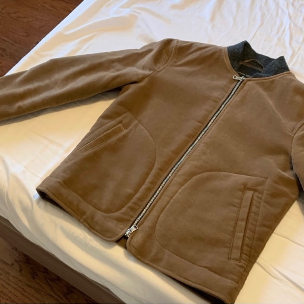 Banana Republic Moleskin Bomber - Picture 4 of 6